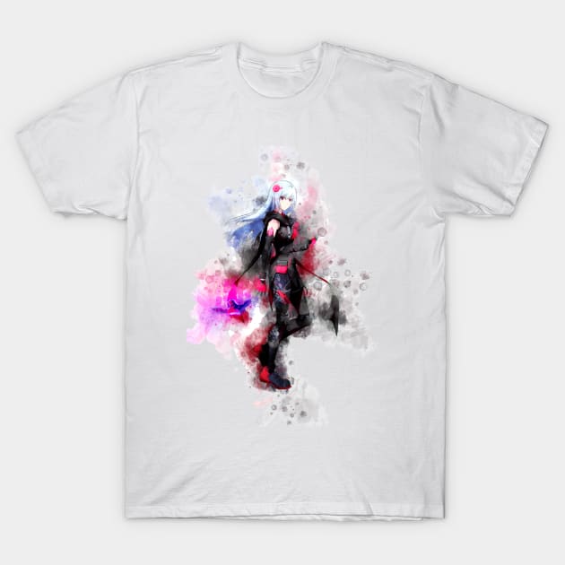 Scarlet Nexus - Kasane *watercolor* T-Shirt by Stylizing4You